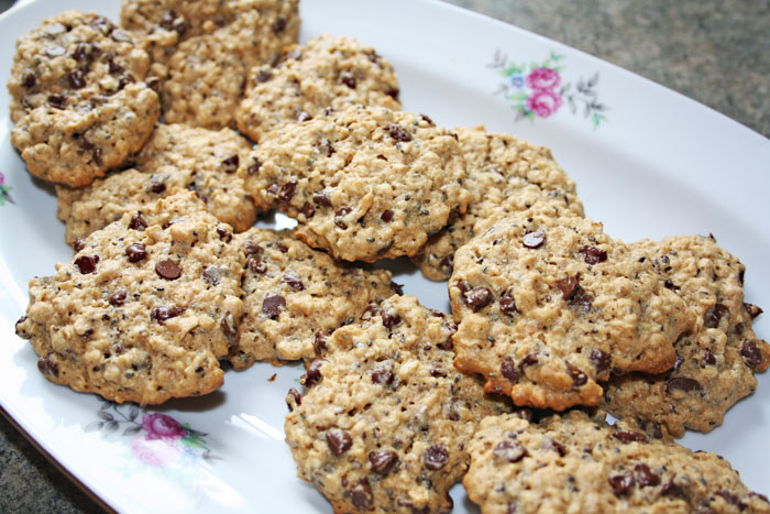 Chia Seed Peanut Butter Cookies