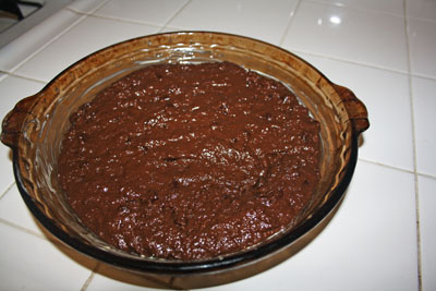 Peas and Thank You's Double Chocolate / Single Chin Brownies