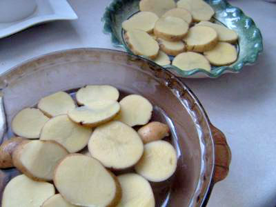 potato squash torte