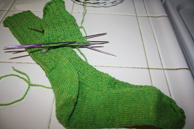 Work in Progress Wednesday #11 - Hedgerow Socks